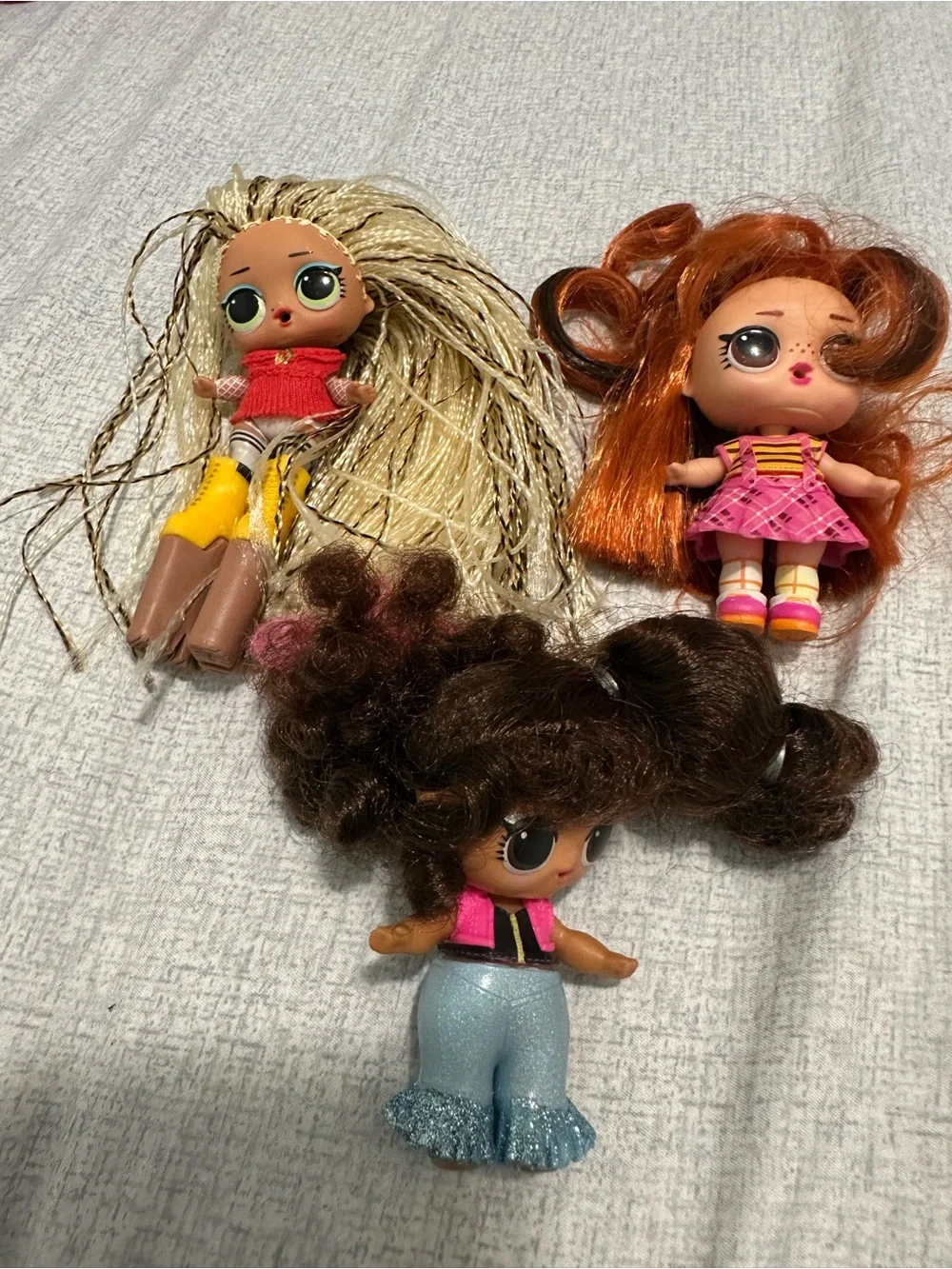 L.O.L. Surprise! Dolls Set with Pink, Purple, Blue, Green and Multicolor Pieces